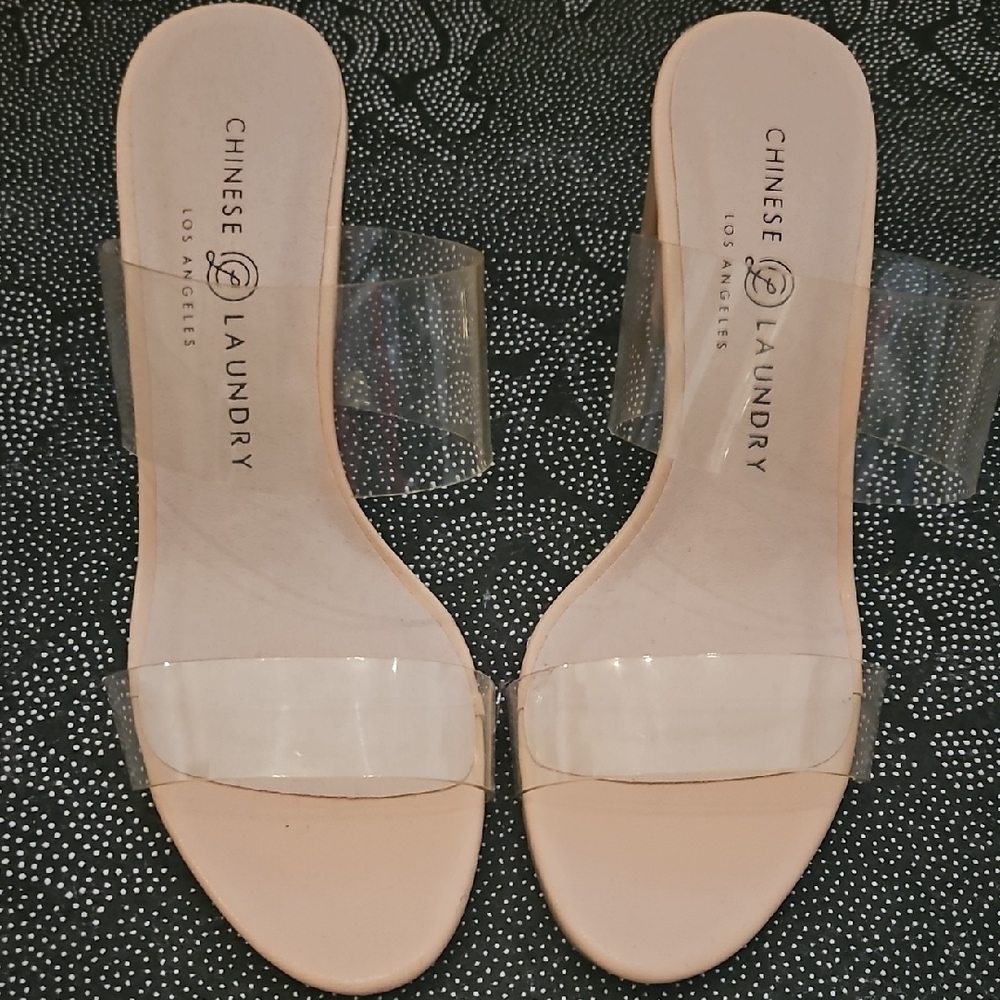 Chinese Laundry Clear Sandal